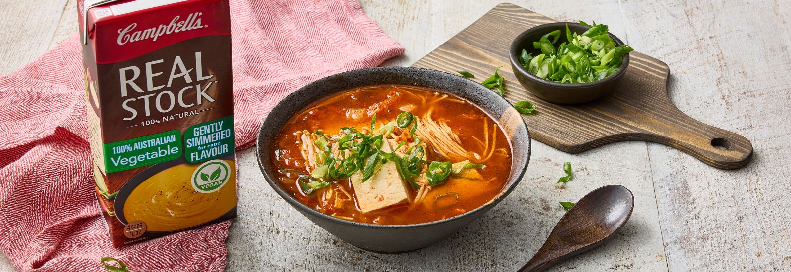 Quick Spicy Korean Tofu Stew